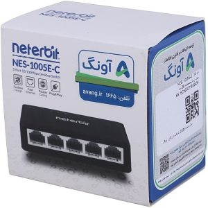 هاب شبکه 5 پورت نتربیت 10/100bps