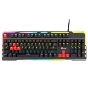 کیبورد با سیم گیمینگ جی پلاس مدل GMK-K560W