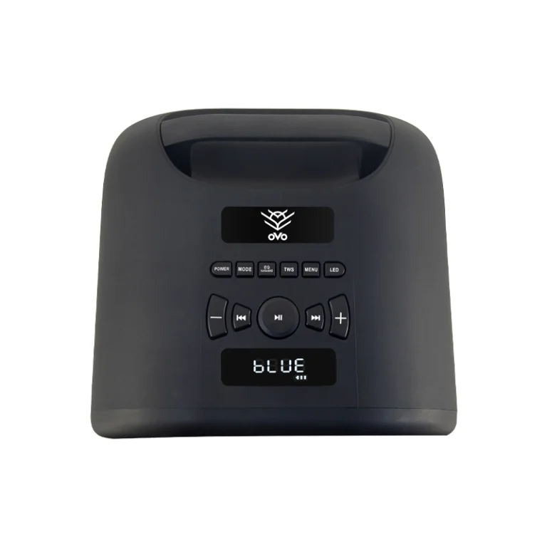 اسپیکر بلوتوث قابل حمل مشکی OVO BOX 665